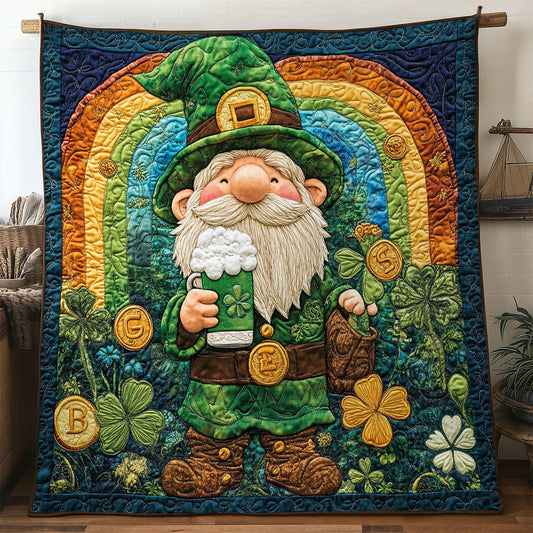 Gnome Over The Rainbow WN1407010CL Quilt