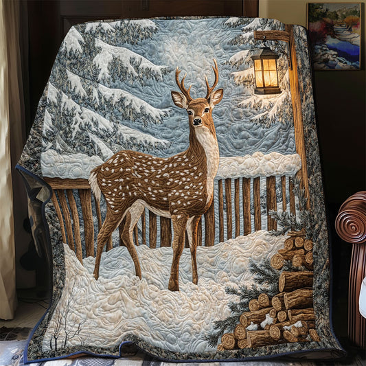 Serene Deer CP0406050CL Quilt