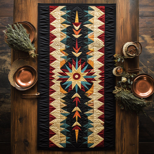 Arrow Of  Ancients CP2105025CL Quilted Table Runner