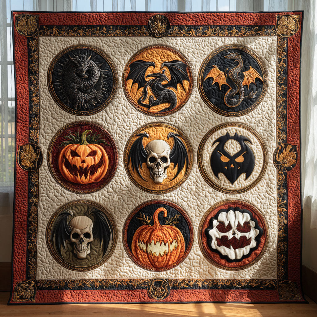 Skullfire Emblem CW0708068CL Quilt