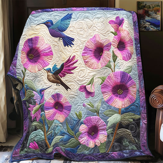 Floral Breeze Hummingbird YR1101031CL Quilt