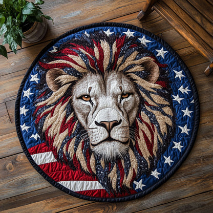 Proud Lion CW1005054CL Quilted Round Mat