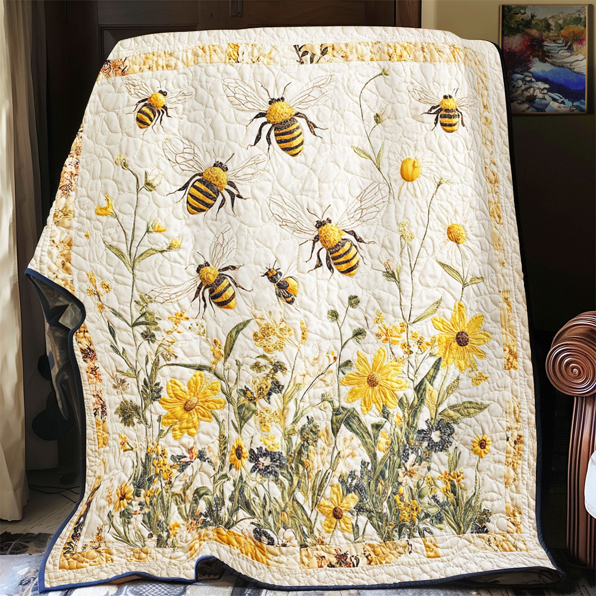 Bee Haven WY1803009CL Quilt