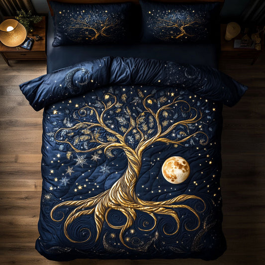Lunar Tree Of Wisdom WX1206025CL Duvet Cover Set