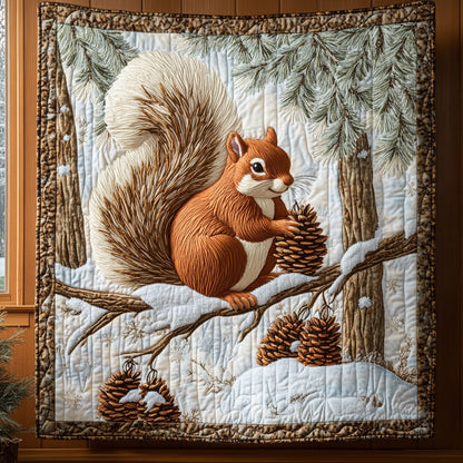 Frosted Forest Friend CP2705044CL Quilt