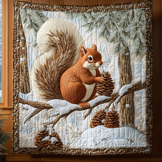 Frosted Forest Friend CP2705044CL Quilt