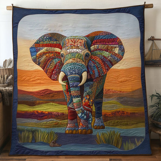 Sacred Elephant Path WN0904027CL Quilt