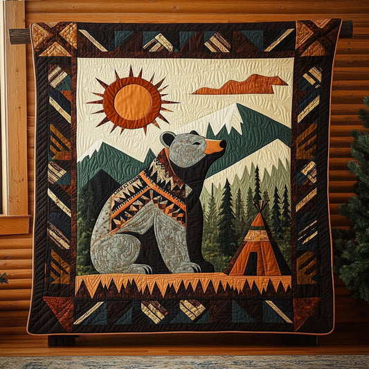 Mountain Bear WY1308016CL Quilt