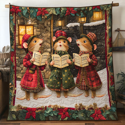 Snowy Song Mouse WN1311099CL Quilt