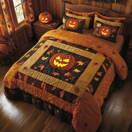 Pumpkin Spice Slumber WJ2308031CL Duvet Cover Set