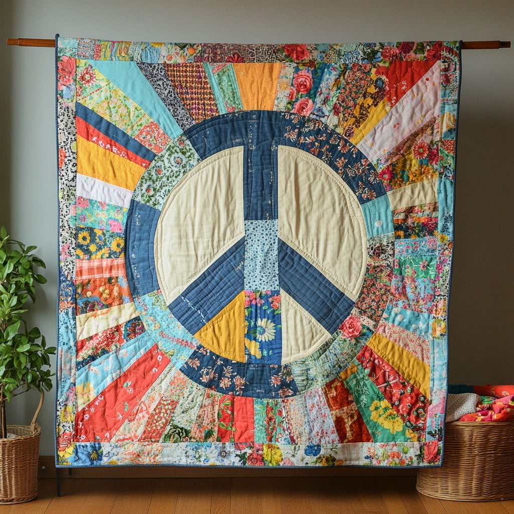 Peaceful Patchwork CW0601050CL Quilt