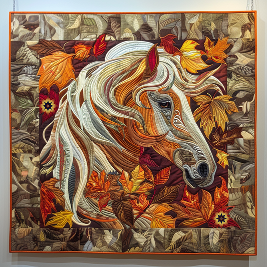 Autumn Horse XR2110006CL Quilt