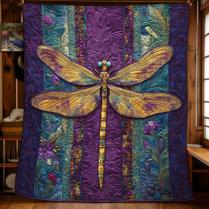 Mystic Dragonfly WY2101065CL Quilt