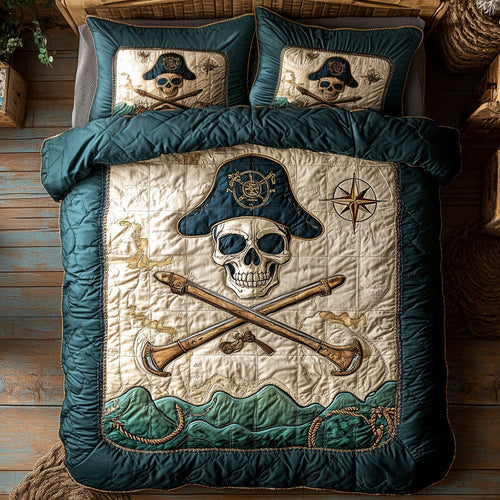 Emerald Skull CP2108105CL Duvet Cover Set