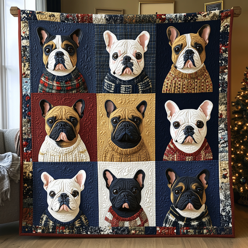 French Bulldog MH1909005CL Quilt