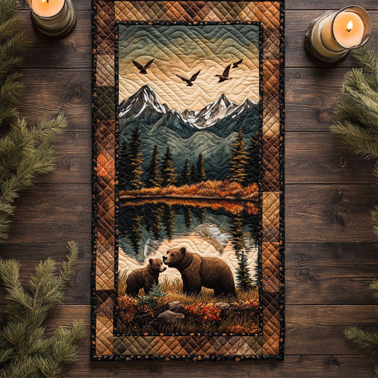 Home in the Wild CM0306048CL Quilted Table Runner