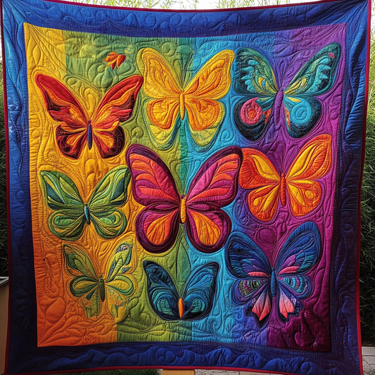 Colorful Wings Harmony YR1101048CL Quilt