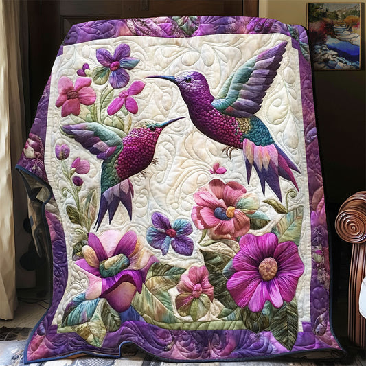 Flight Among Flowers YR1801045CL Quilt