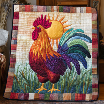 Sunrise Chicken WJ0606015CL Quilt