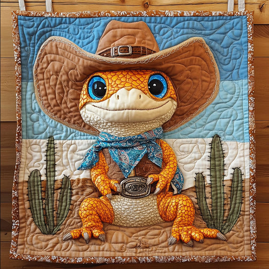 Lizard Wrangler WY2607046CL Quilt