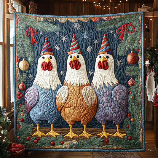 Winter Chicken Dance CW0810066CL Quilt