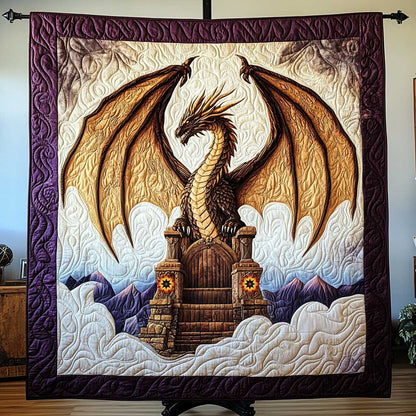 Myth Dragon Throne WP0512017CL Quilt