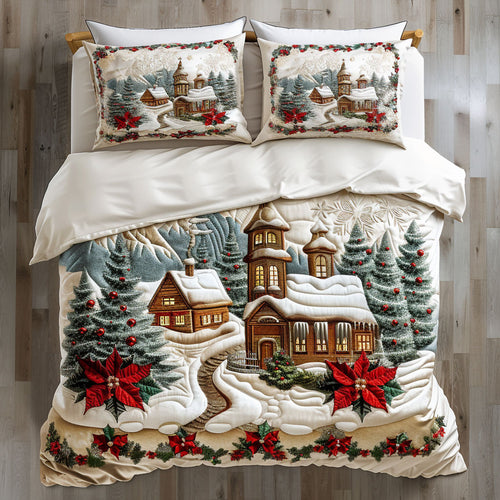 Christmas Village CW2510064CL Duvet Cover Set