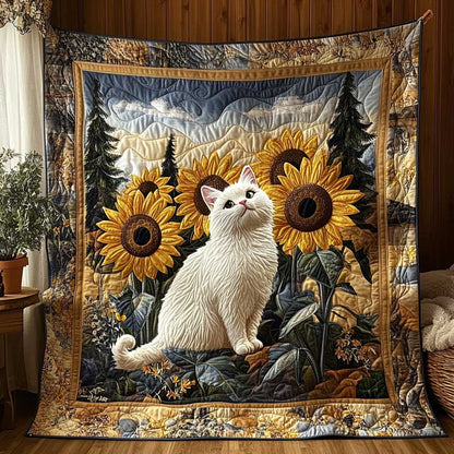 Cat Lounging CQ0905027CL Quilt