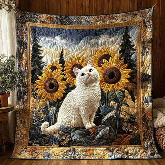 Cat Lounging CQ0905027CL Quilt