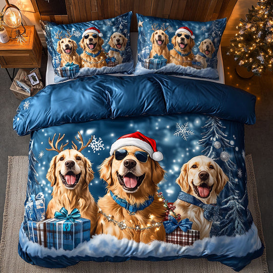 Golden Retriever Trekking WN15080054CL Duvet Cover Set