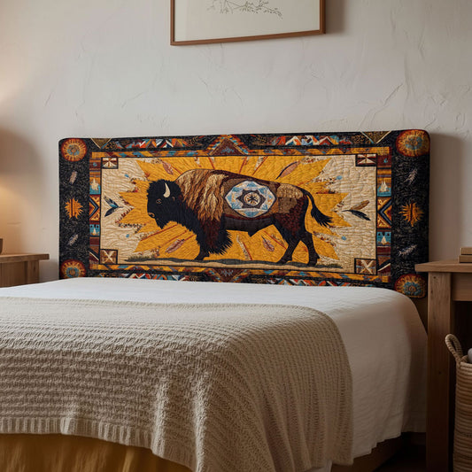 Earth Bison WN2012019CL Quilted Headboard Slipcover
