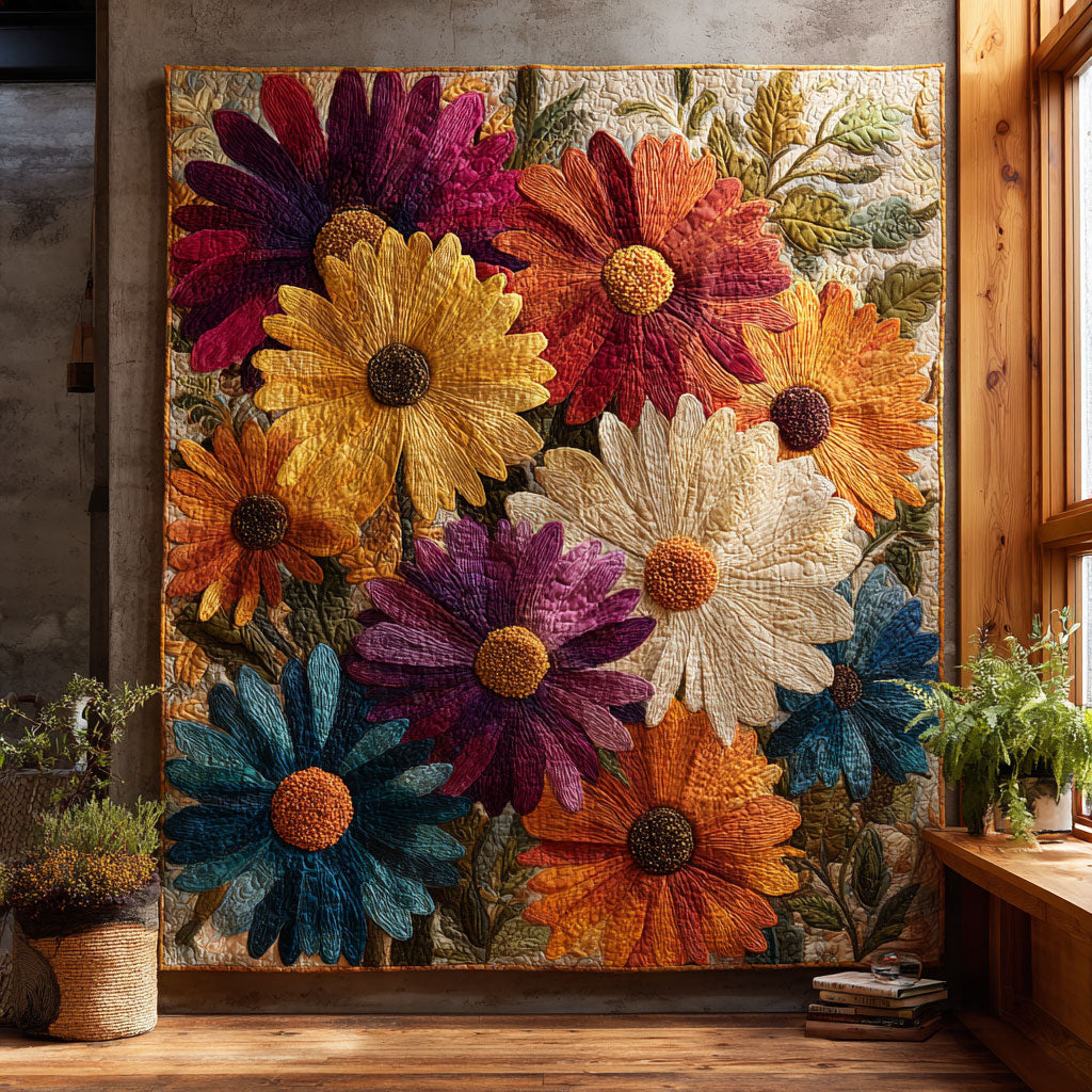 Daisy Bloom CW2108026CL Quilt
