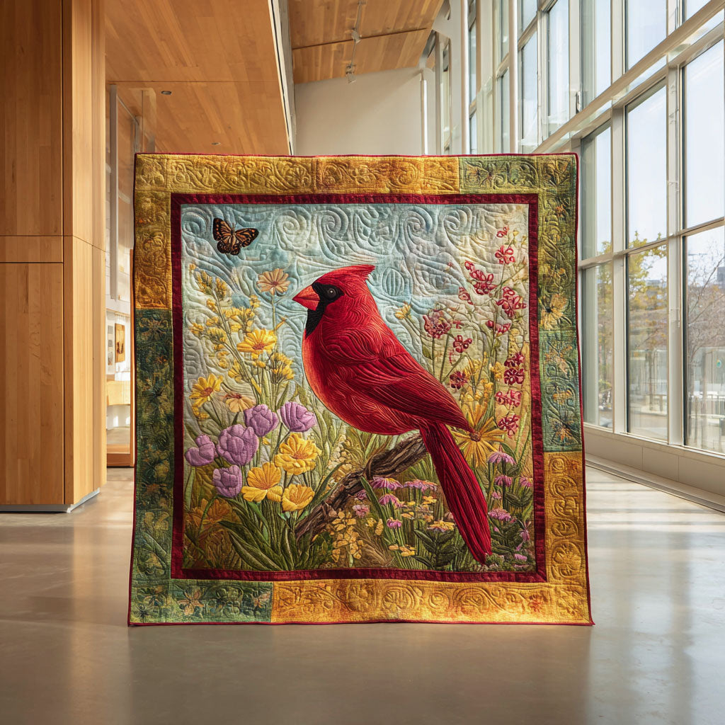 Cardinal Blossom CW2108034CL Quilt