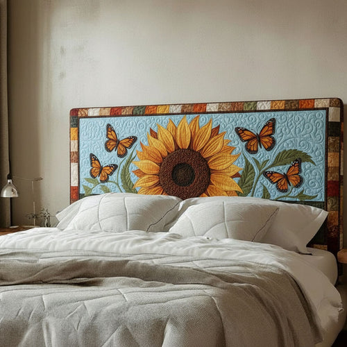 Sunny Monarch WJ1012015CL Quilted Headboard Slipcover