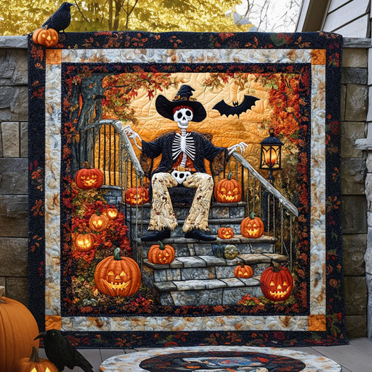 Scarecrow Skeleton WN0609085CL Quilt