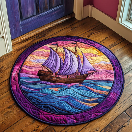 Cruise & Cozy CM2205026CL Quilted Round Mat