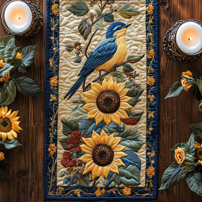 Feathered Friend CM0905023CL Quilted Table Runner