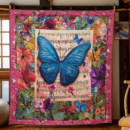 Butterfly Notes WN2403011CL Quilt