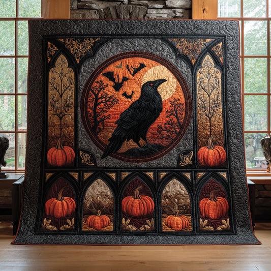 Raven Pumpkin Magic CW0808062CL Quilt