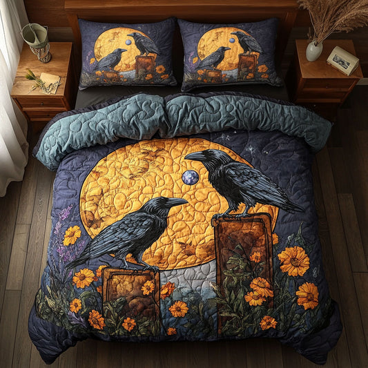 Twin Crows Moonlight WY150803048CL Duvet Cover Set