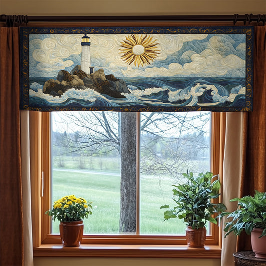 Lighthouse WX1405022CL Quilted Valance