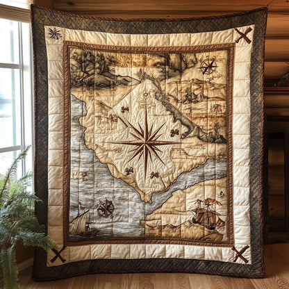 Seafarer’s Map CP1908030CL Quilt