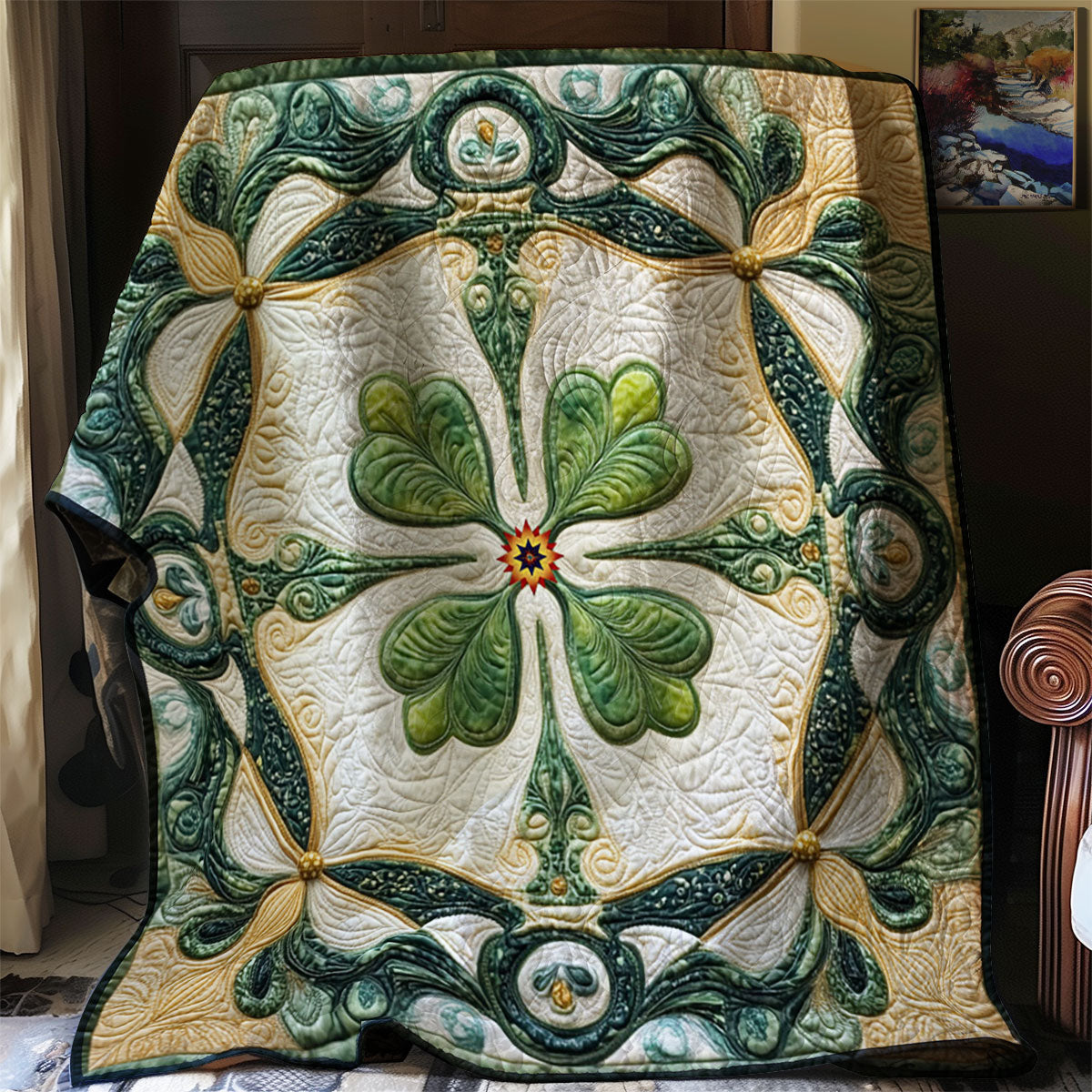 Lucky Clover WJ2012021CL Quilt