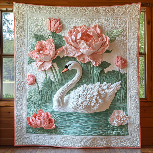 Blooming Waters CP0906024CL Quilt