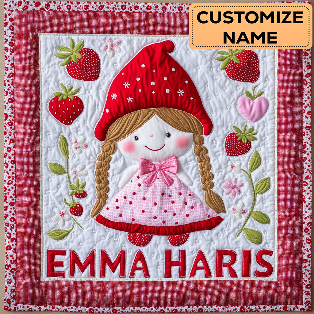 Sweet Love CW3107016CL Personalized Baby Quilt
