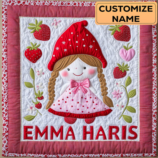 Sweet Love CW3107016CL Personalized Baby Quilt