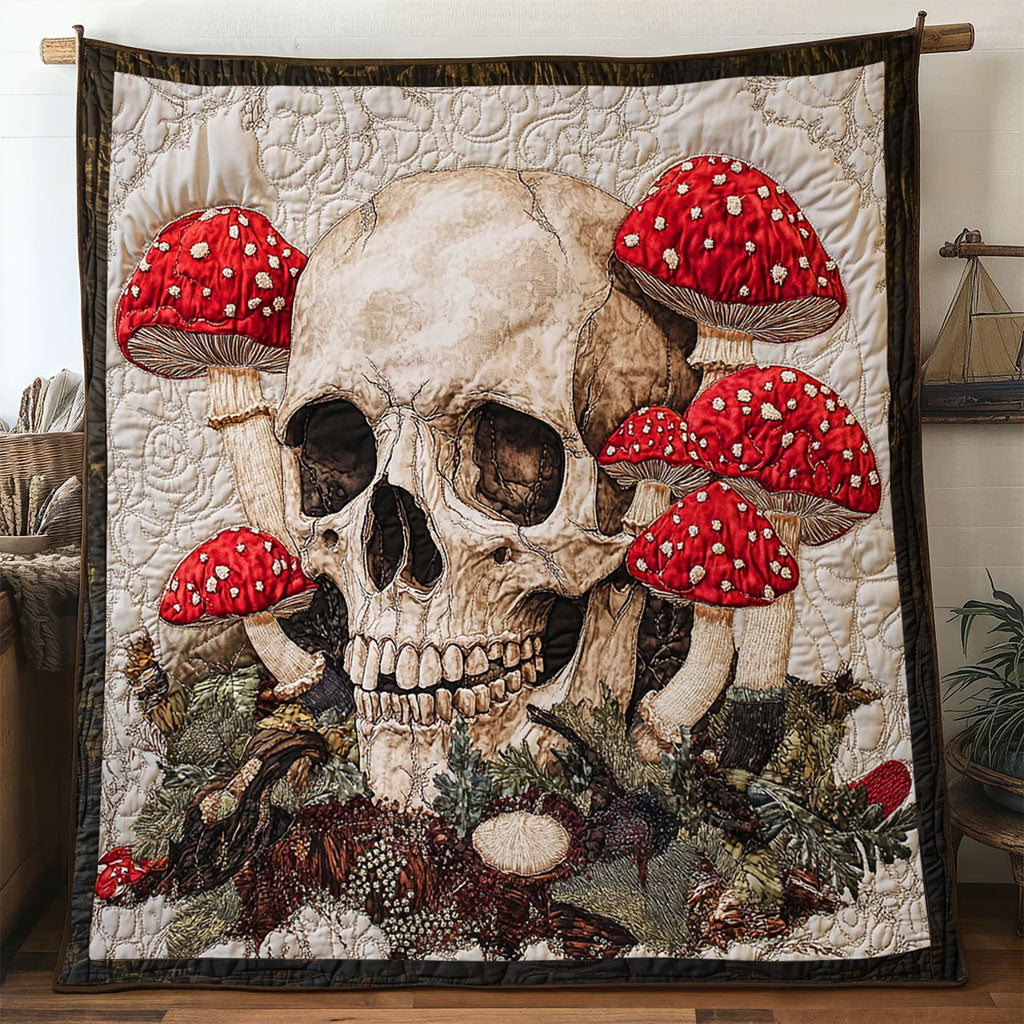 Flora Skull WN2810031CL Quilt