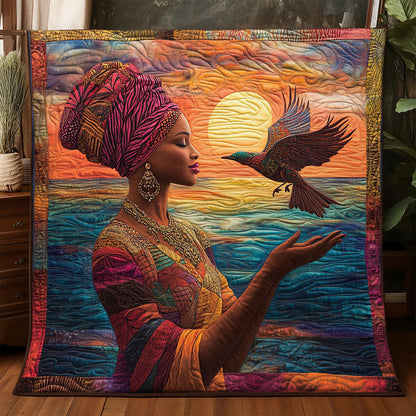 Woman African WX0406066CL Quilt