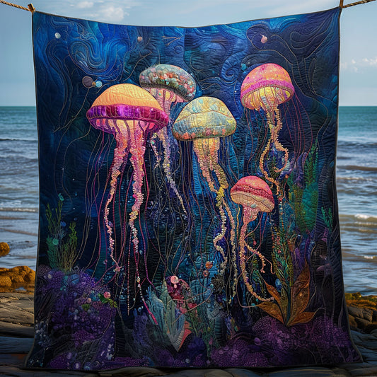 Jellyfish WY2702085CL Quilt