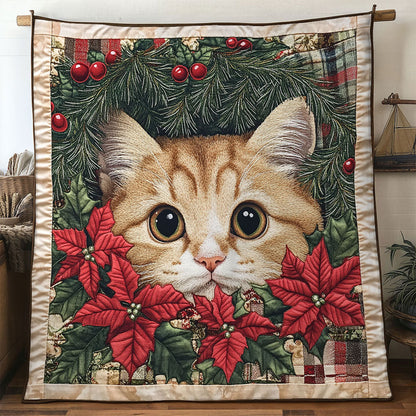 Cat Christmas Heart WN0811011CL Quilt